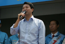 [6.2현장르포]오세훈 마지막 주말유세, 파란물결 노원을 뒤덮다