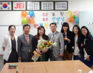 재능교육 학습지교사를 위한 찾아가는 시상식