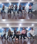 소녀시대 연습실 영상 공개 연습인데...칼군무