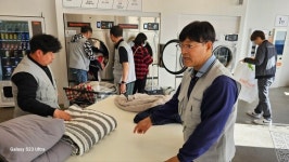 한누리봉사단, 황금복지관 봉사활동 가져