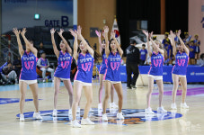 [WKBL] 삼성생명 치어리더, 뉴진스 슈퍼샤이 칼군무
