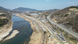 산청군, 차탄마을 둑방길 명소화 사업 착수
