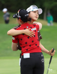 [KLPGA] 최예림, '박현경 우승 축하해~'