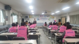 대한노인회 경북 영주시지회, 경로당 행복선생님 대상 노인학습지 활용 교육 진행