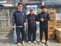정덕주 월남전참전자회 대구북구지회 전 지회장, 산불 이재민돕기