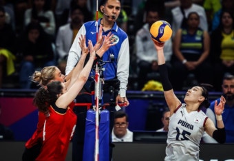 한국 여자배구, VNL 첫 경기 독일에 0-3 완패...높이의 벽 실감
