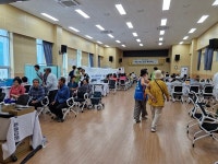 산청군, 의료취약지에 농촌왕진버스 운영