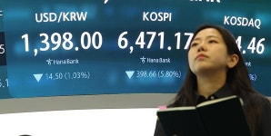 [마감시황] 美 국채금리 급등에 코스피 '휘청'...외국인 3.5조 팔았다