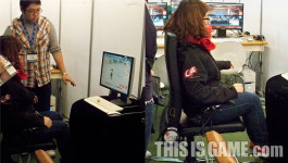 의자로 조작, 정신집중으로 점프? 대학부스 탐방