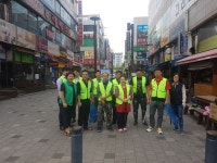 시흥시 정왕4동 상인회, 상가 주변 청소활동 실시