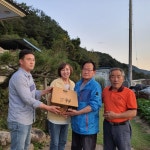 포천시 화현면, 노인회에 사랑의 국수 전달