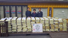 용인시 중앙동, 관내 식당서 저소득층에 쌀 300포 기탁