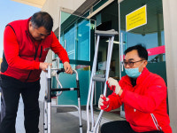 천등산(제천방향)주유소, 사회적 약자 공감 서비스 ‘UP…각종 용품 무료 대여