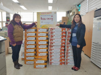 고양시 대화동, 취약계층을 위한 햇과일 지원사업 실시
