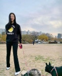 김유지, 정준과 반려견 더블 데이트? 봉구랑말자랑♥