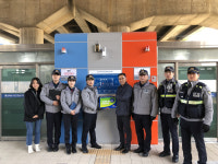 일산서구 일산교 산책로 화장실 여성클린 공중화장실 인증패 취득
