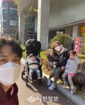 전용진♥ 김빈우 낮에 아이들 햇볕쐴겸 접종하러 댕겨왔어요