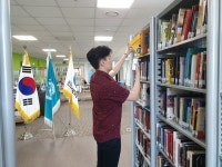 재능기부로 기관 운영 도움주는 사회복무요원 눈길··· 송도국제기구도서관 우제현 사회복무요원