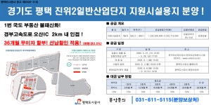 1번국도 부동산 불패신화!  경부고속도로 오산IC 근접! 평택 진위2일반산업단지!