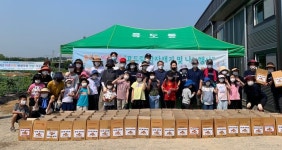 고양시 흥도동 주민자치위, 주말농장 ‘효(孝)드림 감자 캐기’ 행사 진행