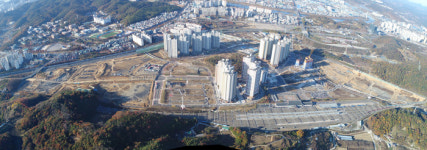 신진주역세권 도시개발사업 마무리 공사 박차