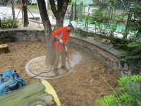 도봉구, 공원 모래놀이터·놀이시설 증기 소독
