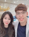 거요미 하승진 오랜만에 와이프랑 투샷...아내 김화영과 한 컷