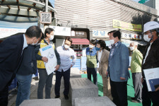 종로구의회, 필운대로 보행환경 개선 점검