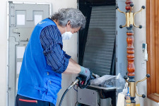 ㈜나래플러스, 합천군 경로당 에어컨청소 봉사