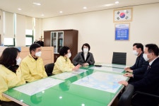 목포시의회, 목포시보건소 방문 위로, 격려