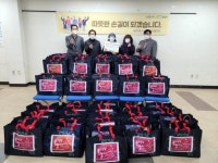 성북구 월곡1동 지사協, 노인가구에 팥죽세트 전달