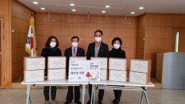 은평구 응암3동 주민센터, 청암교회 및 응암정보도서관으로부터 이웃돕기 물품 기증받아