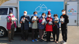 산청군, 농촌중심지활성화사업 일환 배후마을 반찬배달 서비스를 제공