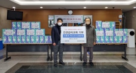 은평구 진관동 주민센터,  진관감리교회·남선교회로부터 마스크 기증받아