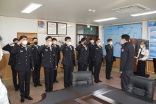 해남소방서, 새내기 소방관 12명 임명장 수여