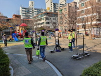 양천구, 새학기 맞아 학교 주변 청소와 방역 실시