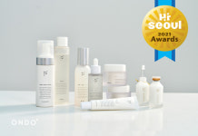 온도ONDO화장품 스킨 클로토 8종, 2021 하이서울어워드 우수상품 선정