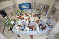 은평구, 노인복지시설 시작으로 예방접종센터 운영 개시