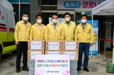 동작구의회, 사당종합체육관 코로나19 접종센터 방문