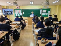 미용학원 KBS아트비전 수원본원, 성복중학교서 헤어디자이너 직업 특강 실시