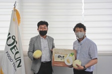 ㈜조은푸드텍, 다년간 지역 특산물 ‘수신멜론’ 사용한 식품소재 선봬