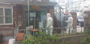 양천구시설관리공단 양천구민체육센터, 지역 놀이터 및 야외공원 방역 및 청소작업 진행