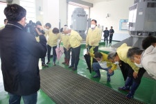 구례군의회, 임시회 미루고 상습 침수지역 현장점검