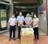 은평구 역촌동 주민센터, 소외계층 지원을 위해 생칼국수 전달식 개최