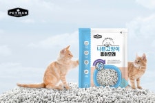 고양이 모래도 친환경 시대, ㈜팻맨 ‘나쁜고양이 종이모래’ 출시