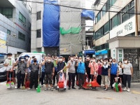성동구 용답동, ‘클린데이 대청소’ 전개