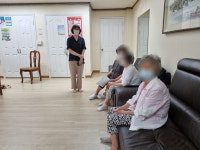 고양시 화정1동, 경로당 코로나19 방역 현장 점검 실시