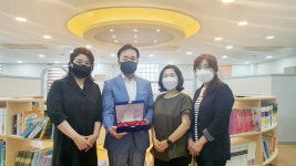 이재만 구로구의원, ‘고척재미난방과후교실’에서 감사패 받아