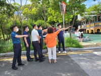 양산경찰서, 백동초등학교 어린이보호구역 현장점검