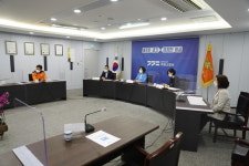 화성소방서, 송옥주 국회의원 격려 방문